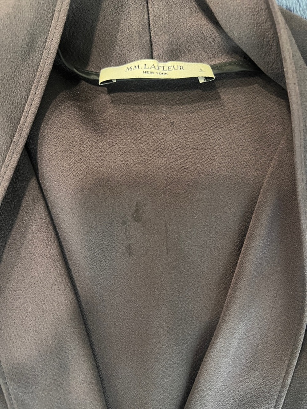 MM Lafleur Slate Gray Front Slit Tank Size L - Picture 11 of 13